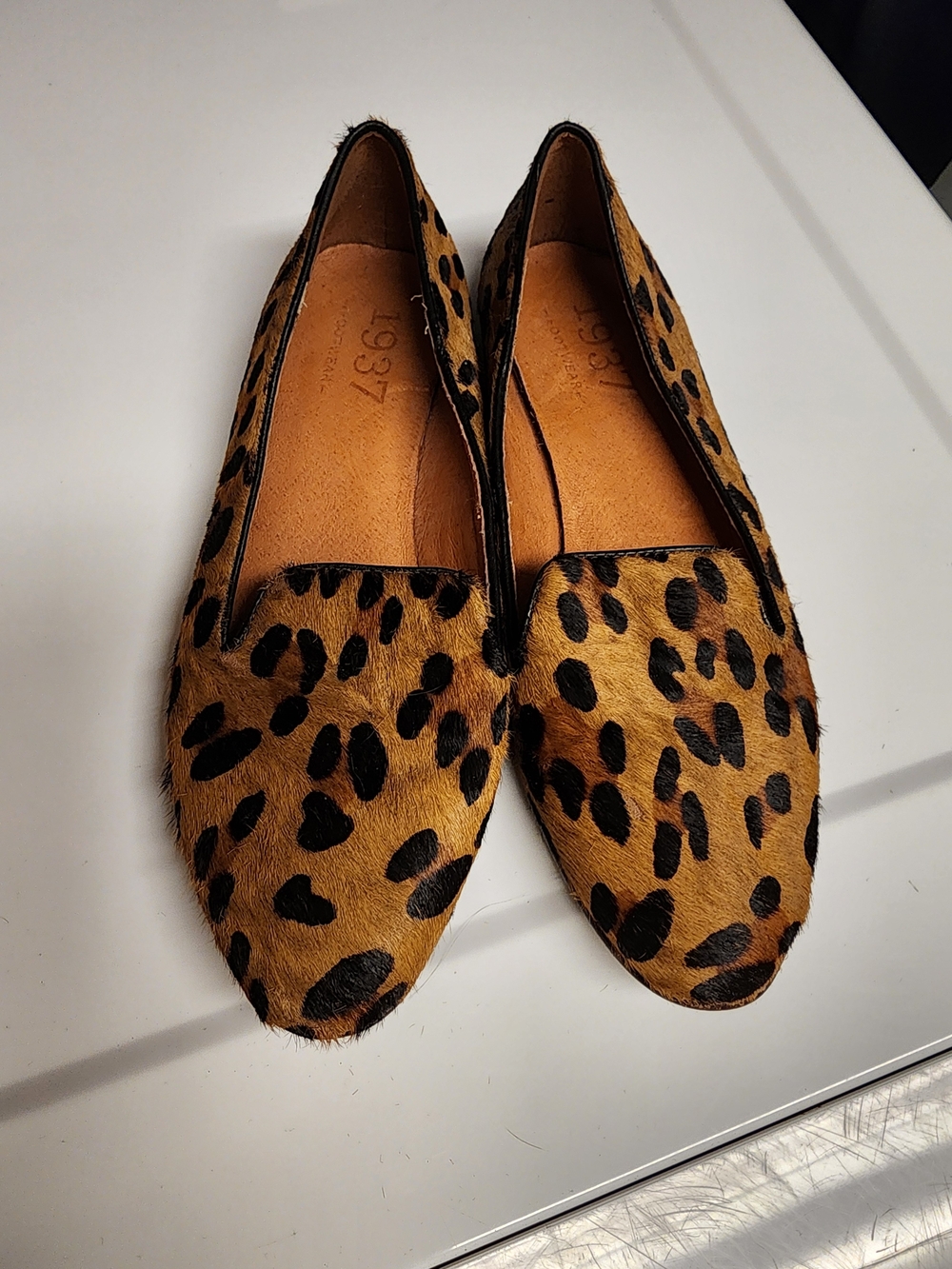 Madewell Leopard-Print Loafers in Tan and Black - Picture 9 of 9